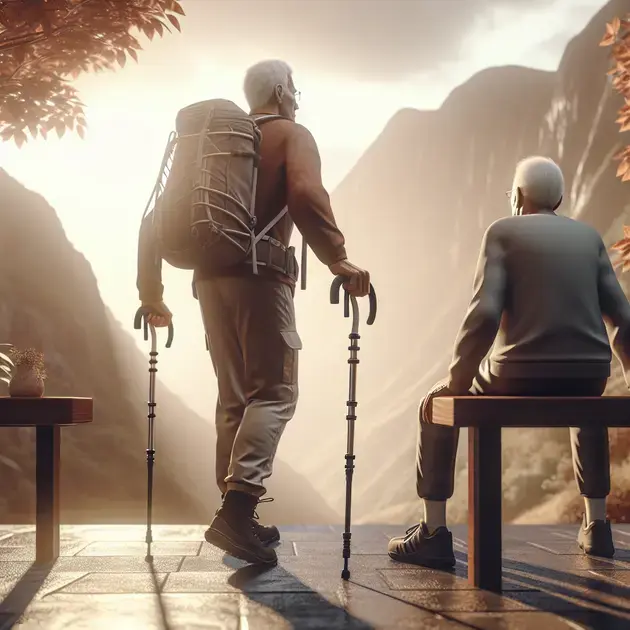 Como Escolher Bastões De Caminhada Para Trilhas Na Terceira Idade